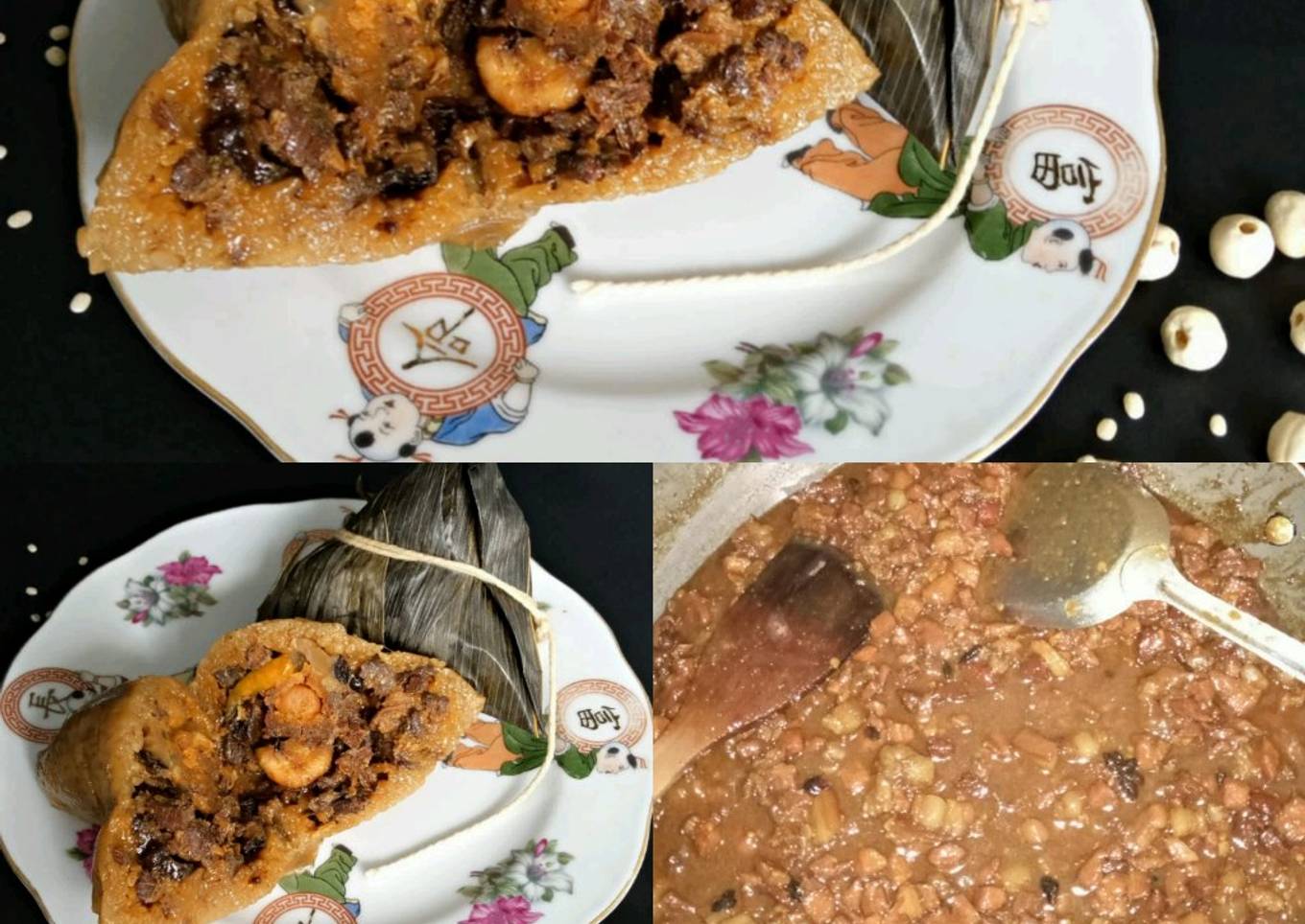 Bakcang (isian : daging) 2/4