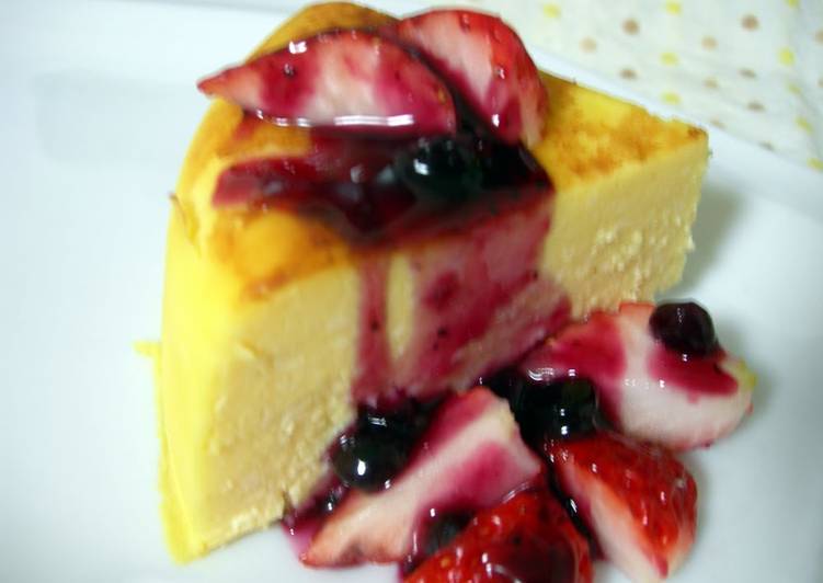 Easiest Way to Make Ultimate Healthy Tofu Cheesecake Made in a Rice Cooker