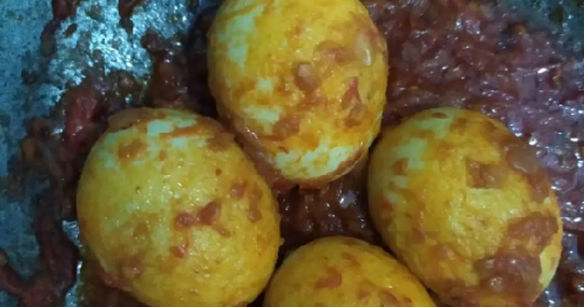 Resep Telur Balado sederhana oleh azizazizahh - Cookpad