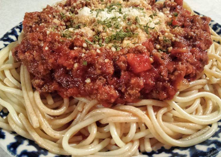 Recipe of Homemade Simply Spaghetti!