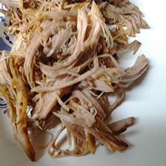A picture of Slow Roasted Pork, Oven.