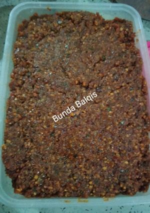 Foto resep Sambal pecel pedas