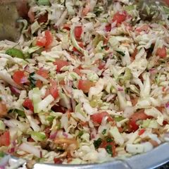 A picture of Cabbage salsa.