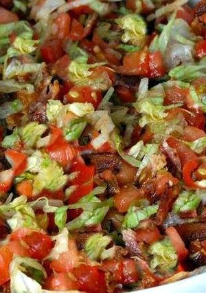 A picture of BLT Dip.