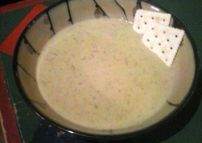 Brad's creamy roasted asparagus soup