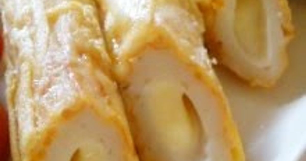 Crispy & Creamy Double Cheese Chikuwa Recipe By Cookpad.Japan