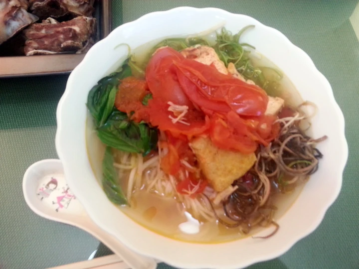 Easy Way Prepare Bún riêu the Awesome  Can spoil the tongue