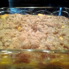 A picture of Fresh Peach Crisp.
