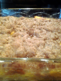 A picture of Fresh Peach Crisp.