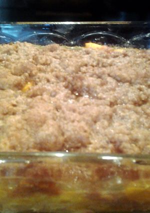 A picture of Fresh Peach Crisp.