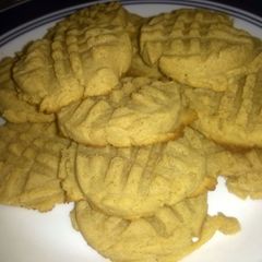A picture of Splenda peanut butter cookies.