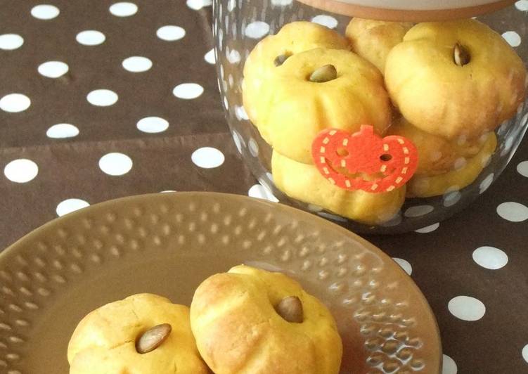 Recipe of Favorite Simple and Soft Kabocha Squash Halloween Cookies