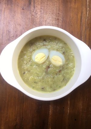 Foto resep Bubur Lodeh Hati Ayam Telur Puyuh 8 M+
