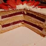 Γέμιση τούρτας με φράουλα 🍓🍓🍓 ή κουλί, κονφί 🤷🏻‍♀️