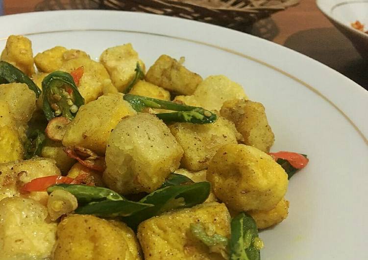 Resep Tahu Lada Garam yang Lezat