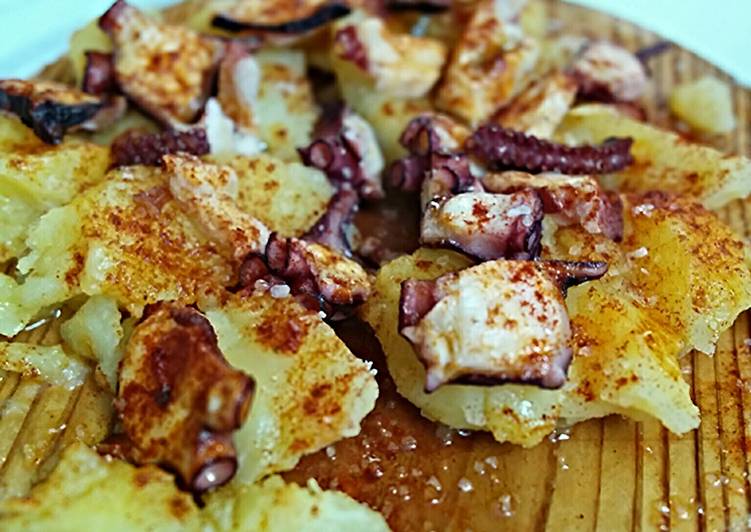 Simple Way to Prepare Favorite Pulpo a la gallega (octopus)