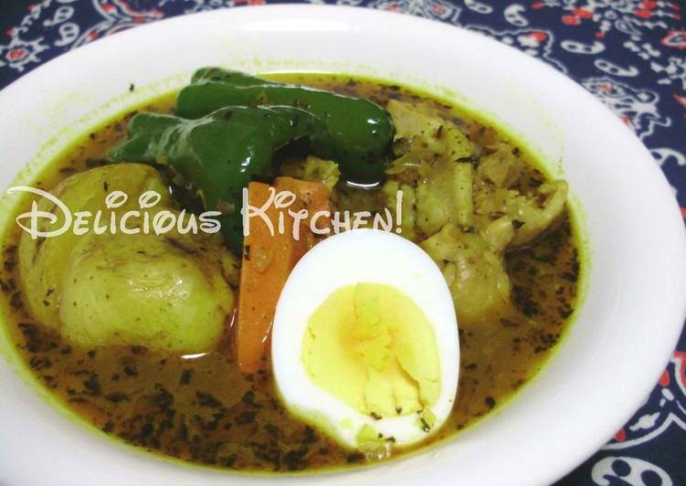 Recipe of Perfect 5 Spices Sapporo Soup Curry