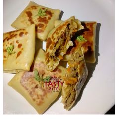 A picture of Filled crepes.