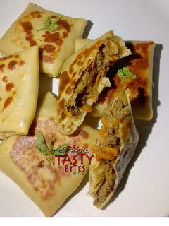 A picture of Filled crepes.