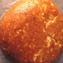 A picture of Okara and Soy Milk Cake Baked in a Rice Cooker.