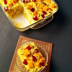 A picture of Mango dessert.