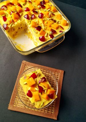 A picture of Mango dessert.