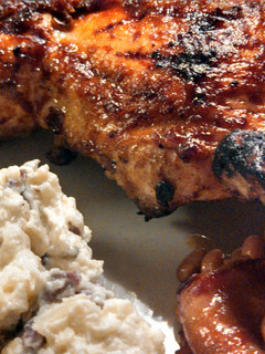 A picture of Grilled Barbeque Chicken.