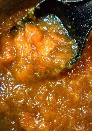 A picture of pumpkin jam.