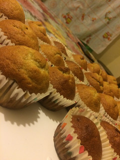 Una foto de Cupcake de plátano