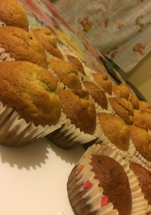 Una foto de Cupcake de plátano