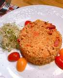 Cơm Chiên Cà Chua & Ba Rọi Muối (Bacon)