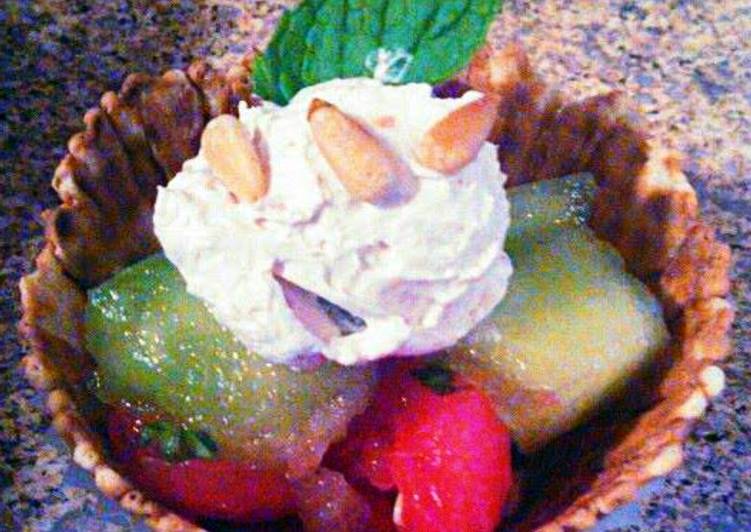 Waffle Fruit Cups Waffle Fruit Cups