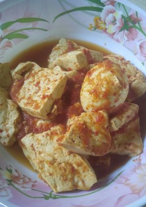 Foto resep Tahu Telur Balado No Minyak