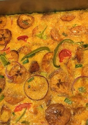 A picture of Plantain Frittata.
