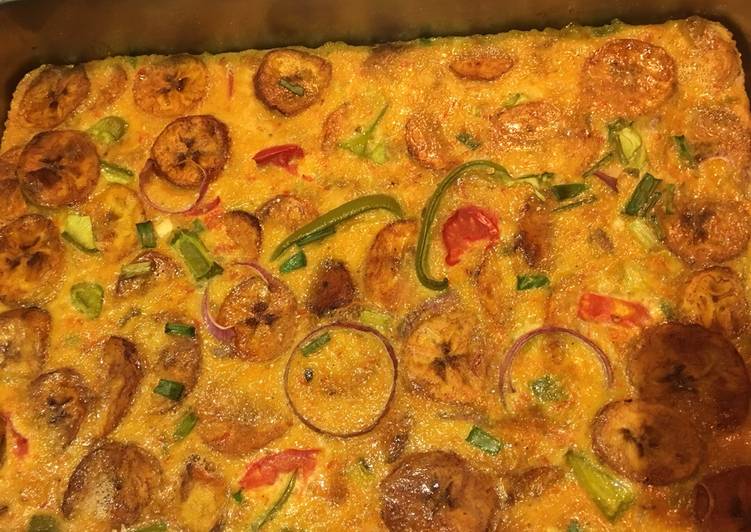 Step-by-Step Guide to Prepare Awsome Plantain Frittata | So Delicious Food Recipe From My Kitchen