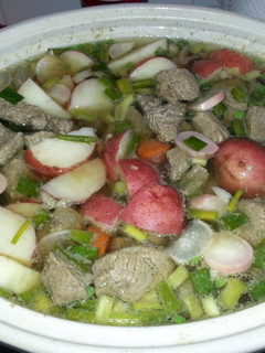 A picture of Beef Vegetable Stew.