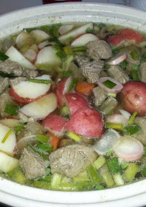 A picture of Beef Vegetable Stew.