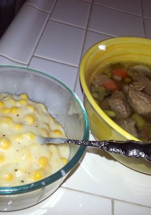 A picture of BBQ Cream Corn.