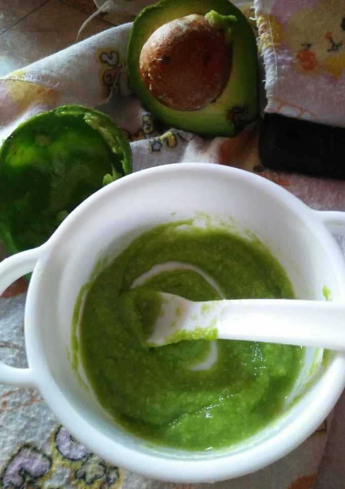 Foto resep Puree Avocado - MPAsi Selingan