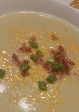 A picture of Irish Potato Soup.