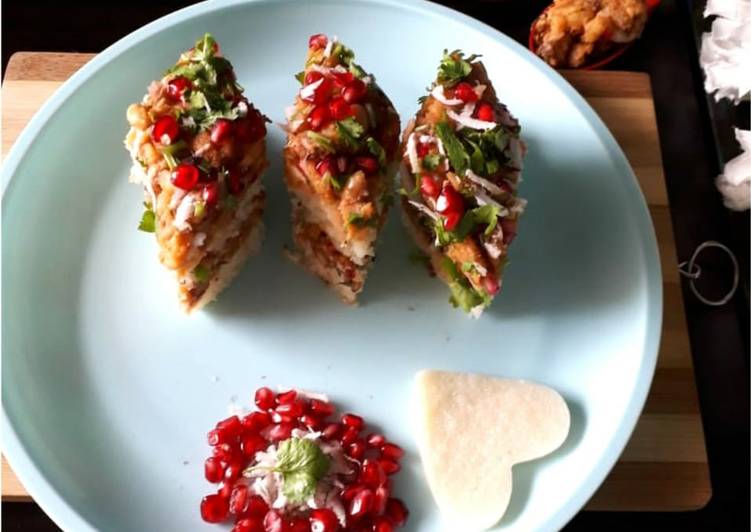 The Simple and Healthy Dabeli dhokla bites