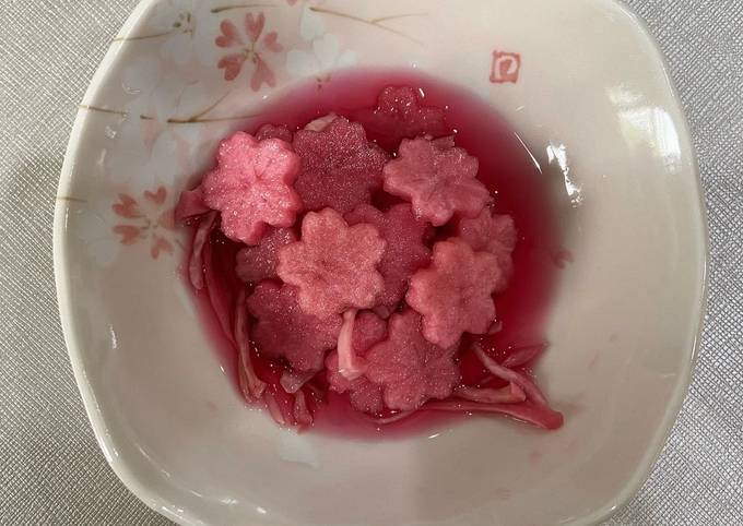 Easiest Way to Prepare Homemade Mimi&#39;s Pink Daikon Pickles