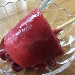 Summer Coco-berry Ice Pops A picture of Summer Coco-berry Ice Pops.