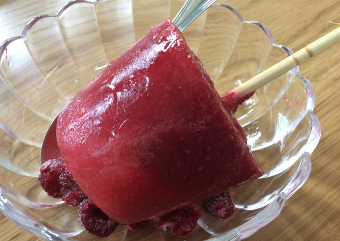 Summer Coco-berry Ice Pops