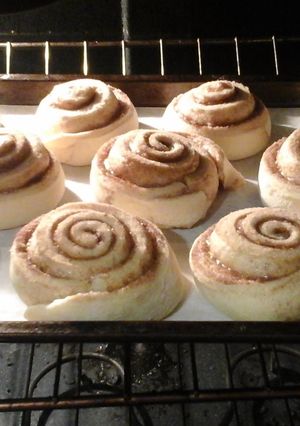 A picture of Apple Cinnamon Buns.
