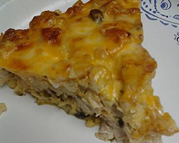 Ultimate Serving Recipe Cheesy cauliflower and chicken casserole Delicious Simple