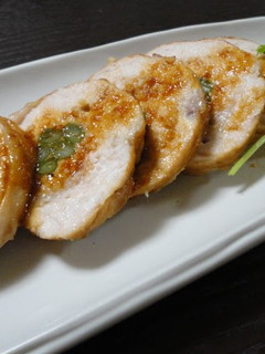A picture of Simple Chicken Char-siu in a Frying Pan.
