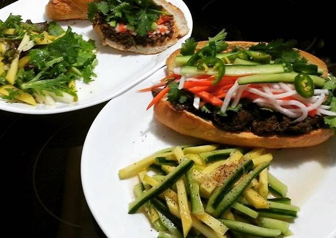 Steps to Prepare Award-winning Banh Mi Sandwiches