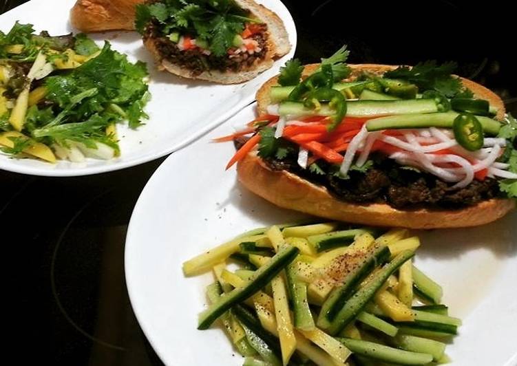 Recipe of Award-winning Banh Mi Sandwiches