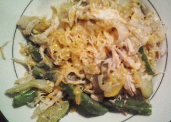 Popular Recipe Veggies and chicken with cheese Most Delicious